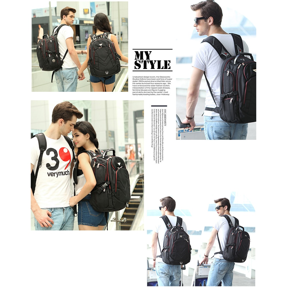 Rucsac Laptop FreeBiz 18.4", Negru