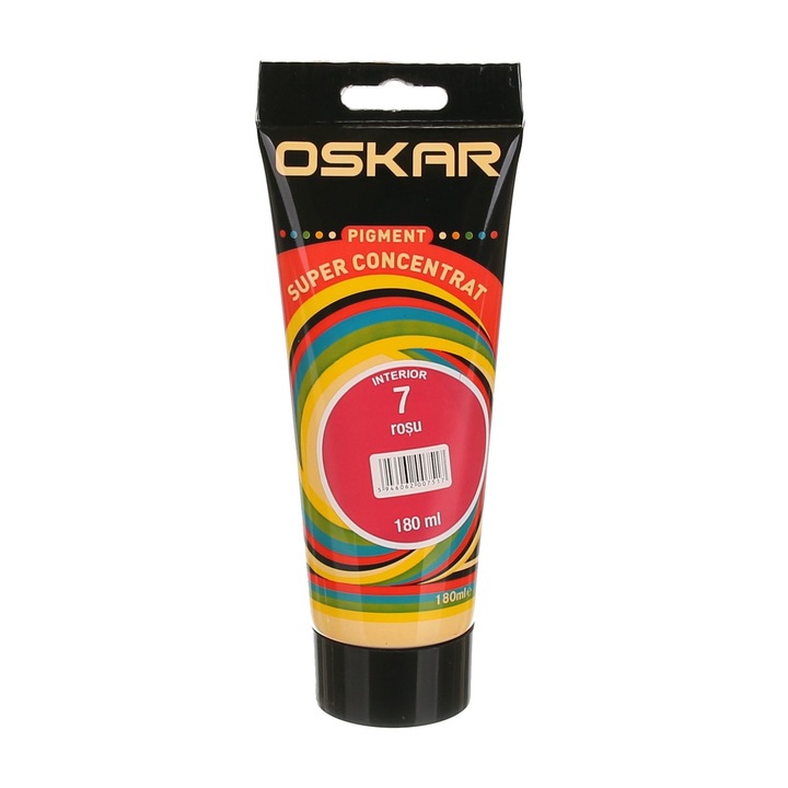 Pigment vopsea Oskar rosu, 180 ml, interior/exterior