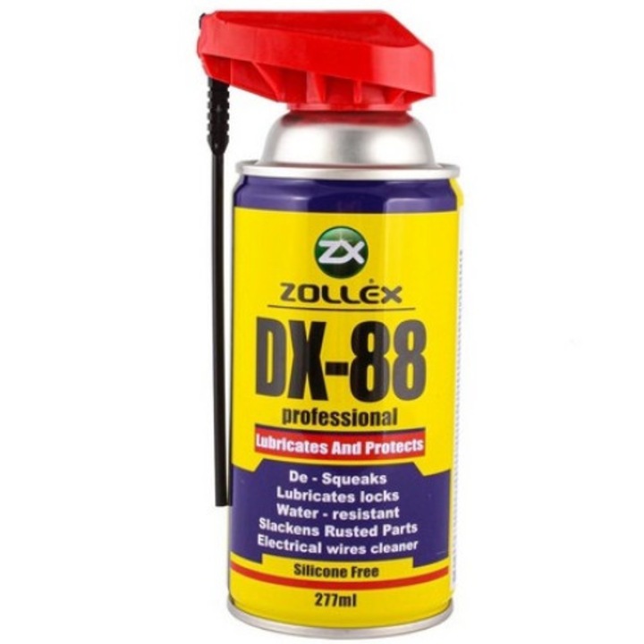 Lubrifiant multifunctional ZOLLEX Chain Lube DX-88 EM-278P, 277 ml