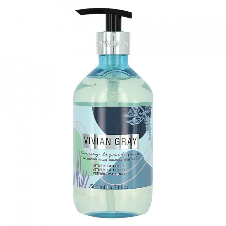 Течен сапун Vivian Grey Modern Pastel Vetiver & Patchouli, Unisex, 500 ml