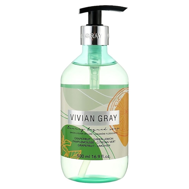 Течен сапун Vivian Grey Modern Pastel Grapefruit & Green Lemon, Unisex, 500 ml