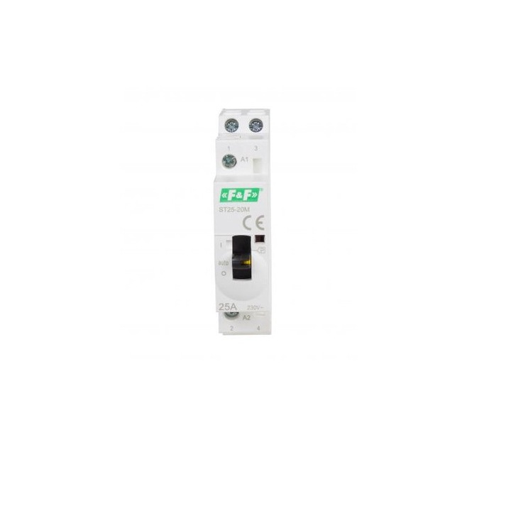 Contactor modular 25A 2xNO 250 V AC ST25-20-M F&F