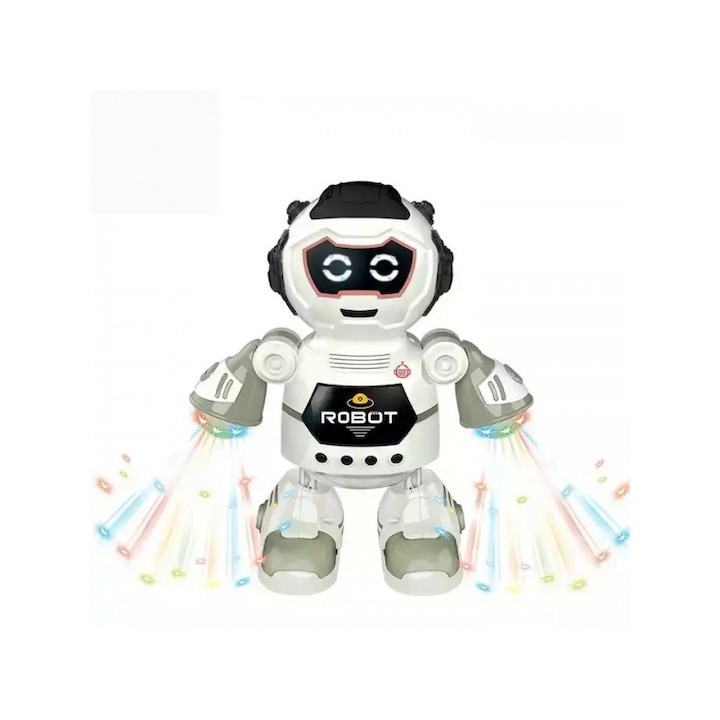 Robot AliBibi® cu lumini, muzica si dans