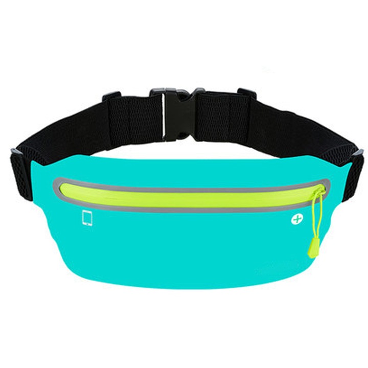 Ultravékony, vízálló sporttáska szabadtéri tevékenységekhez, fekete, 30x15cm