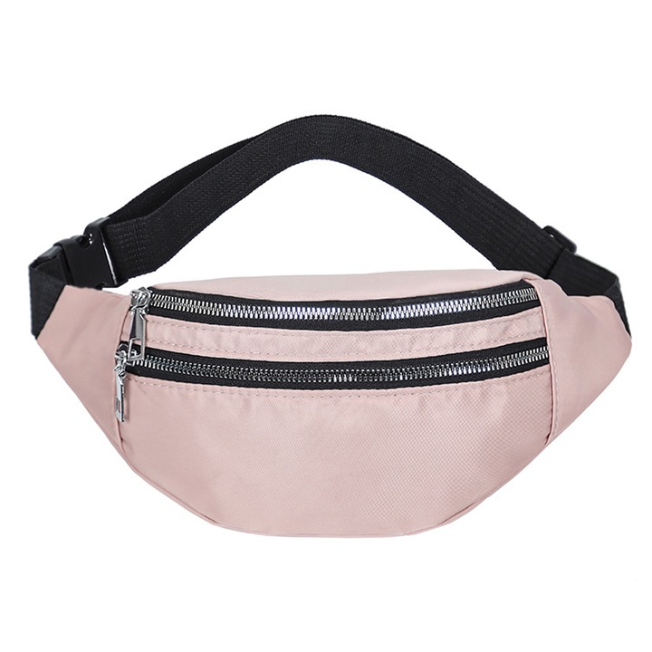 Sportos övtáska, vízálló, állítható pánttal, uniszex