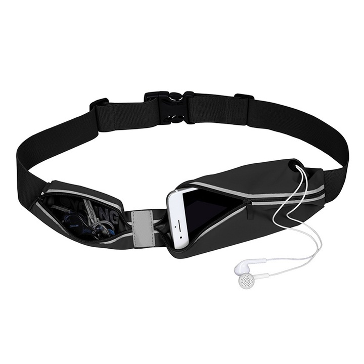 Női és férfi futócsomag, telefontartó futáshoz, fényvisszaverő futófelszerelés, mobil utazóöv