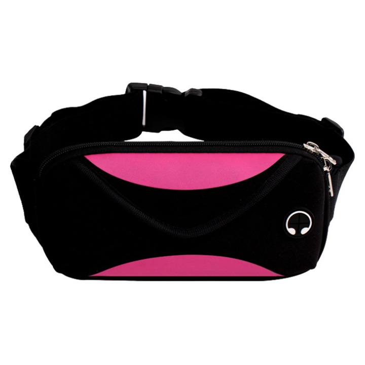 Sportos övtáska, futáshoz, poliészter lycra anyagból, könnyű, kompakt