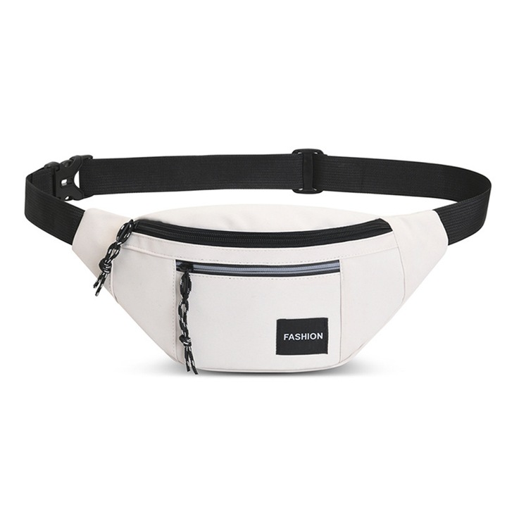 Uniszex kézitáska, többfunkciós, vízálló, lopásgátló zsebbel