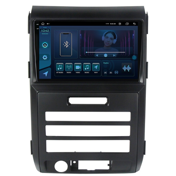 Navigatie Autodrop Ford F150 (2008-2014), Android 13, X-Octacore, 8GB RAM, 256GB ROM, 9.25 Inch - AD-BGX9008, AD-BGRKIT139