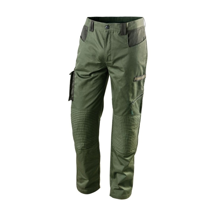 Pantaloni de munca, Neo, XS INTL, Verde