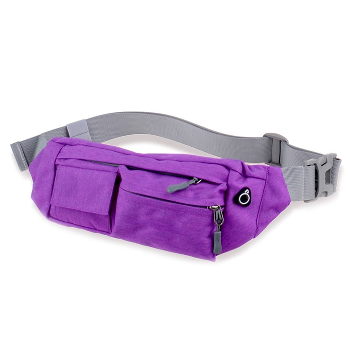 Vízálló sporttáska, kis méretű, futáshoz, túrázáshoz, fekete színű