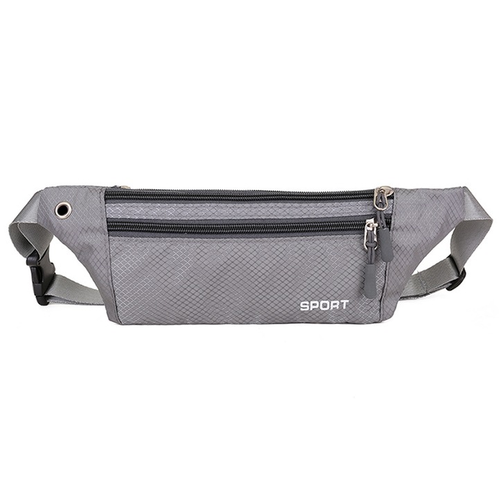 Sporttáska, többfunkciós, fényvisszaverő, sokszínű, 22x1x10cm