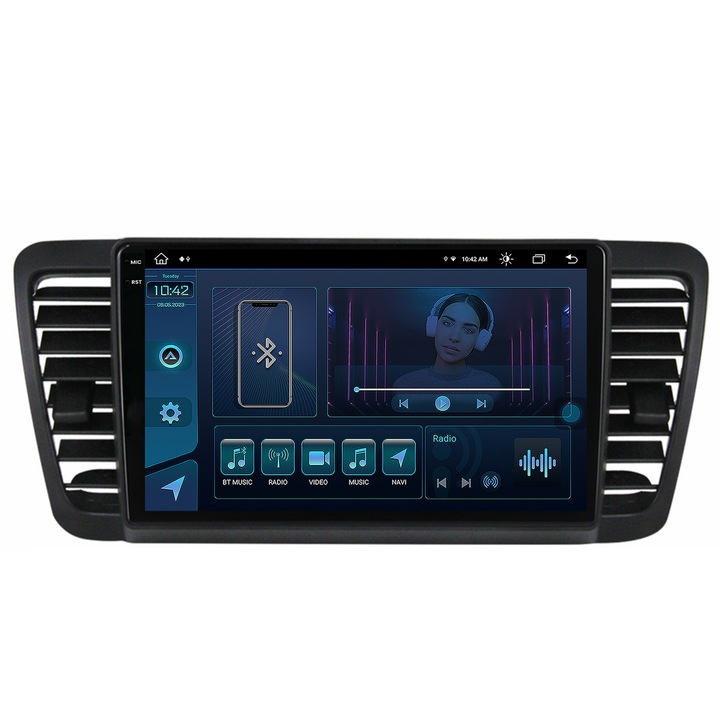 Navigatie Autodrop Subaru Legacy (2004-2010), Android 13, X-Octacore, 8GB RAM, 256GB ROM, 9.5 Inch - AD-BGX9008, AD-BGRKIT338