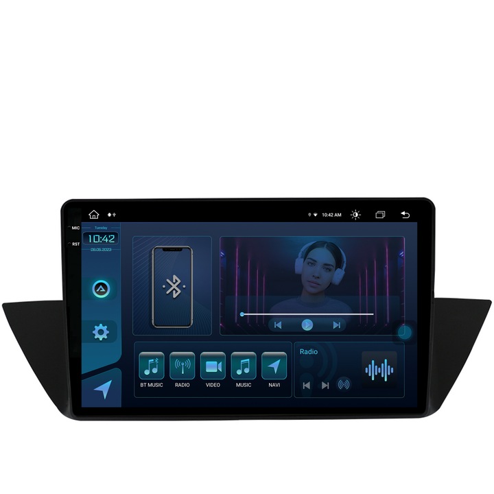 Navigatie Autodrop BMW X1 (2009-2015), Android 13, X-Octacore, 8GB RAM, 256GB ROM, 10.36 Inch - AD-BGX10008, AD-BGRKIT394