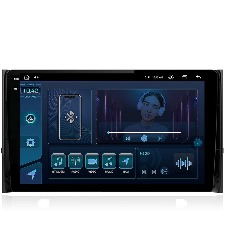 Navigatie Autodrop Skoda Kodiaq, Android 13, X-Octacore, 8GB RAM, 256GB ROM, 10.36 Inch - AD-BGX10008, AD-BGRKIT028