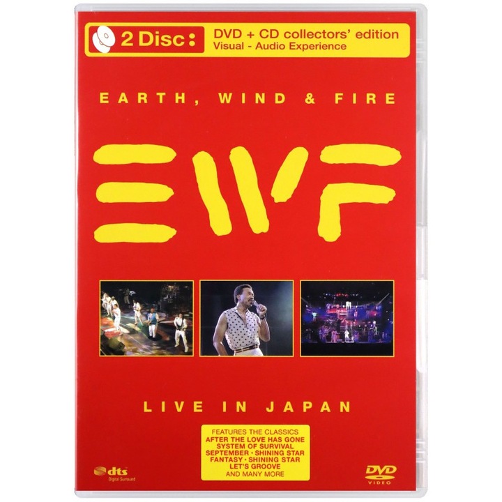 Earth Wind & Fire: Live In Japan [CD]+[DVD]