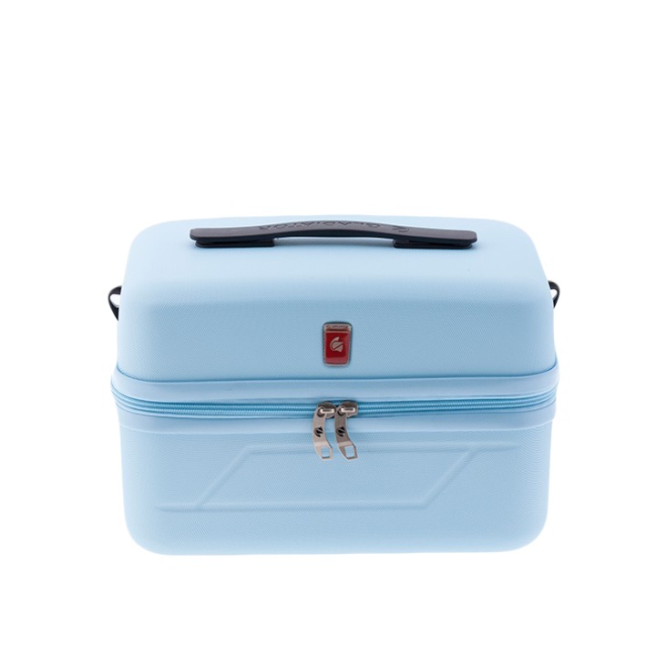 Geanta cosmetice Gladiator Mambo, ABS, MG 4397, Albastru deschis