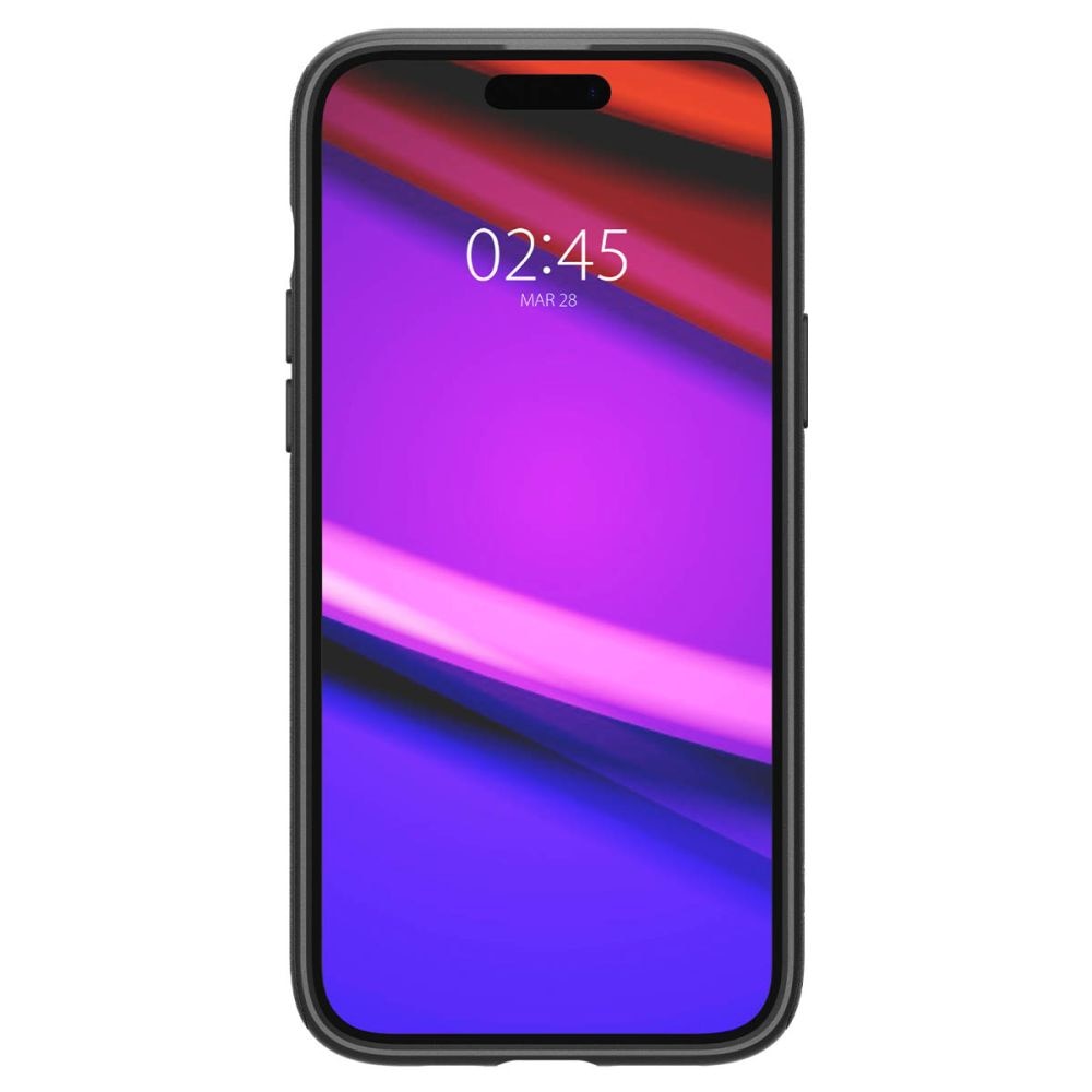 Husa pentru iPhone 15, Spigen Mag Armor, Matte Black