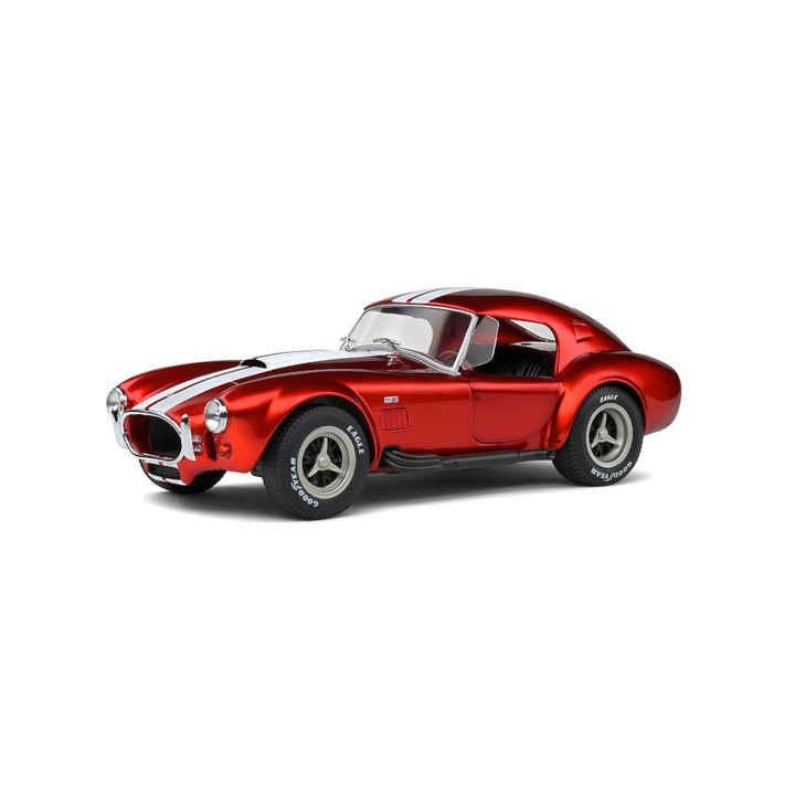 Ford Shelby Cobra 427 MKII piros 1965, 1:18 Solido autómodell