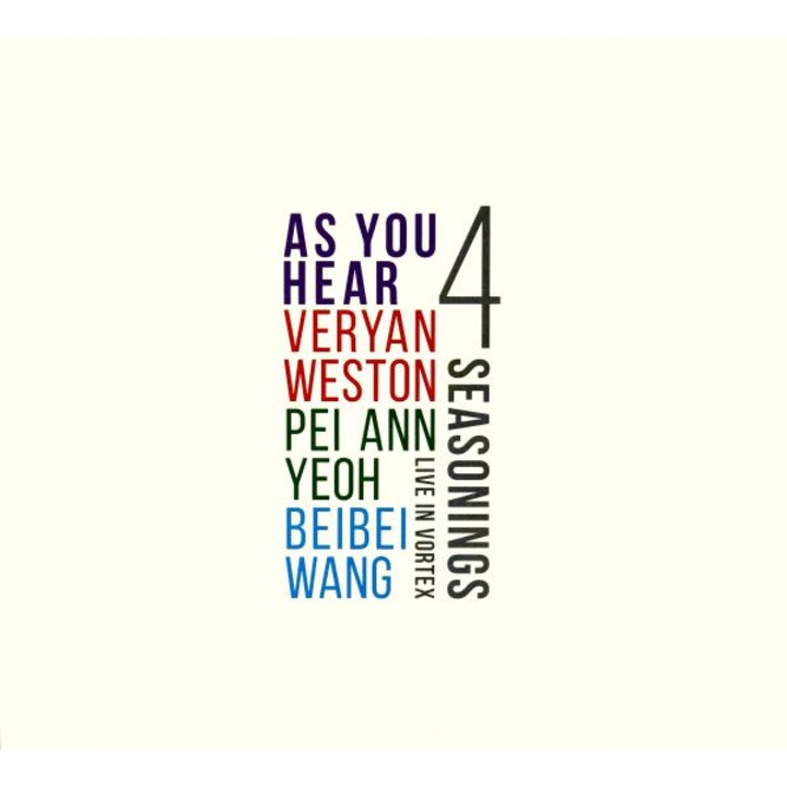 As You Hear: Four Seasonings - Live in Vortex [CD]