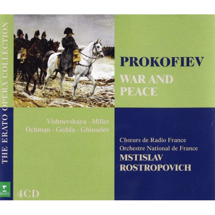 Rostropovich/Onf/Miller/+: Prokofiev:War And Peace [4CD]