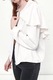 Jacheta Dama Stradivarius Ruffles Alba L