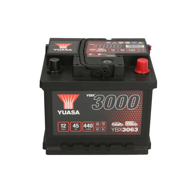 Batterie voiture YBX3063 12V 45Ah Yuasa