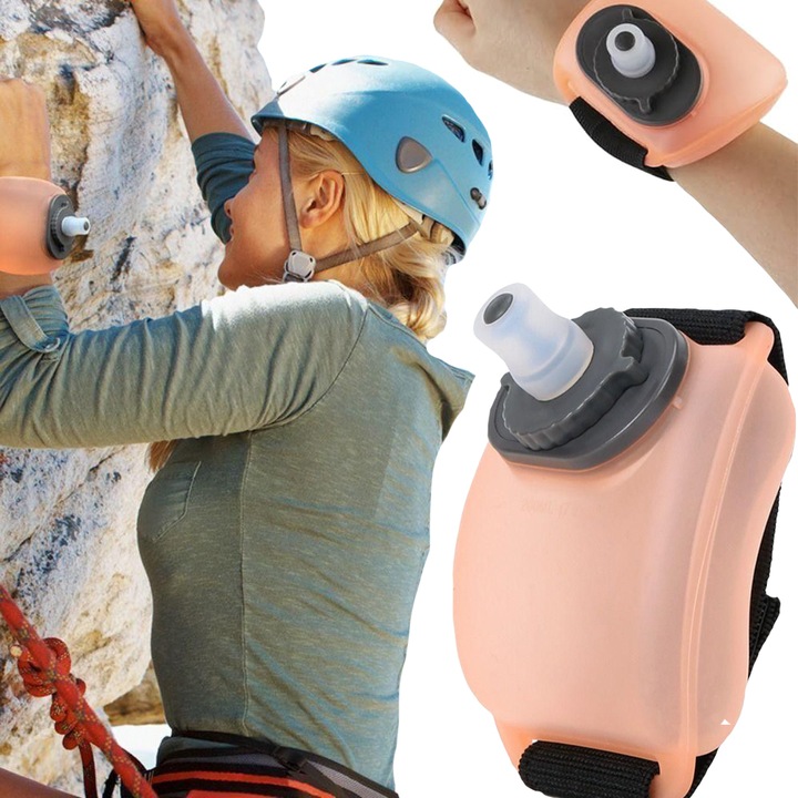 Hazelnut, Hordható Sport kulacs, érintésmentes, HA004, Rózsaszín