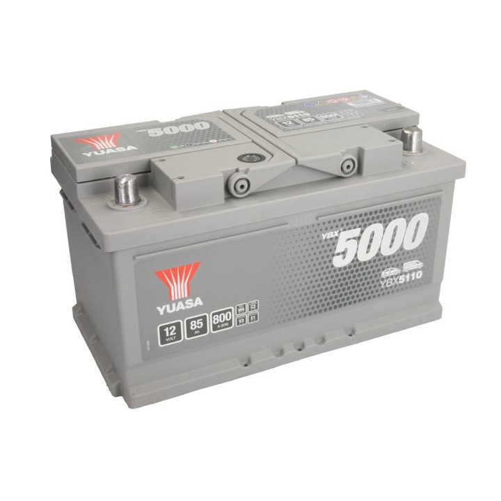 Batterie Yuasa YBX5110 Haute Performance - 12V 85Ah, Démarrage Puissant