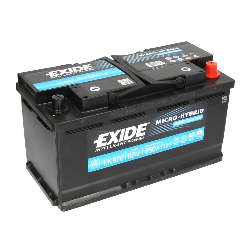 Acumulator Pornire EXIDE 12V EK920 eMAG.ro