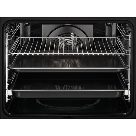 Cuptor incorporabil Electrolux EOB3450AOX, Electric, 72 l, Timer, Grill, 8 functii, Inchidere silentioasa, Ghidaje telescopice, Clasa A, Inox