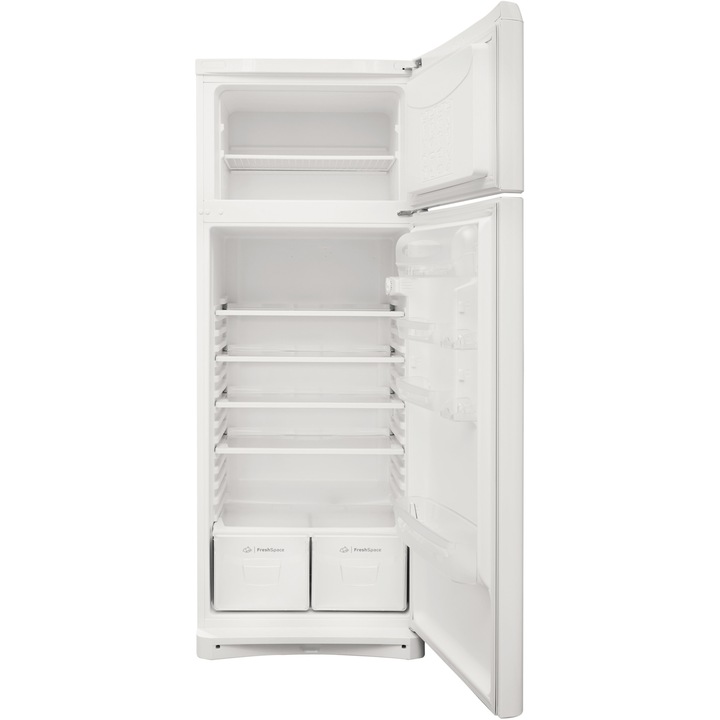 Frigider cu doua usi Indesit TAA5, 415 l, Clasa A+, H 180 cm, Alb