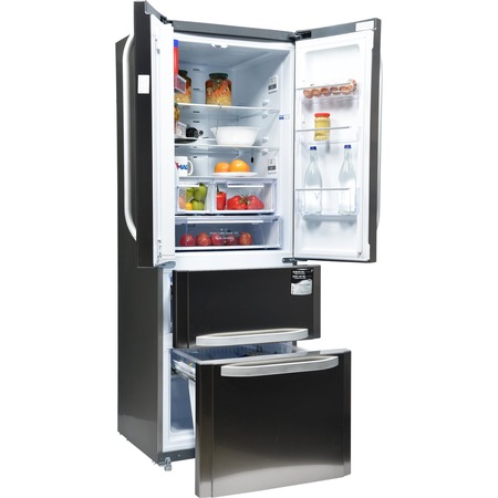 Combina frigorifica Hotpoint E4DYAAXC, 470 l, Clasa A+, No Frost, H 195.5 cm, Inox