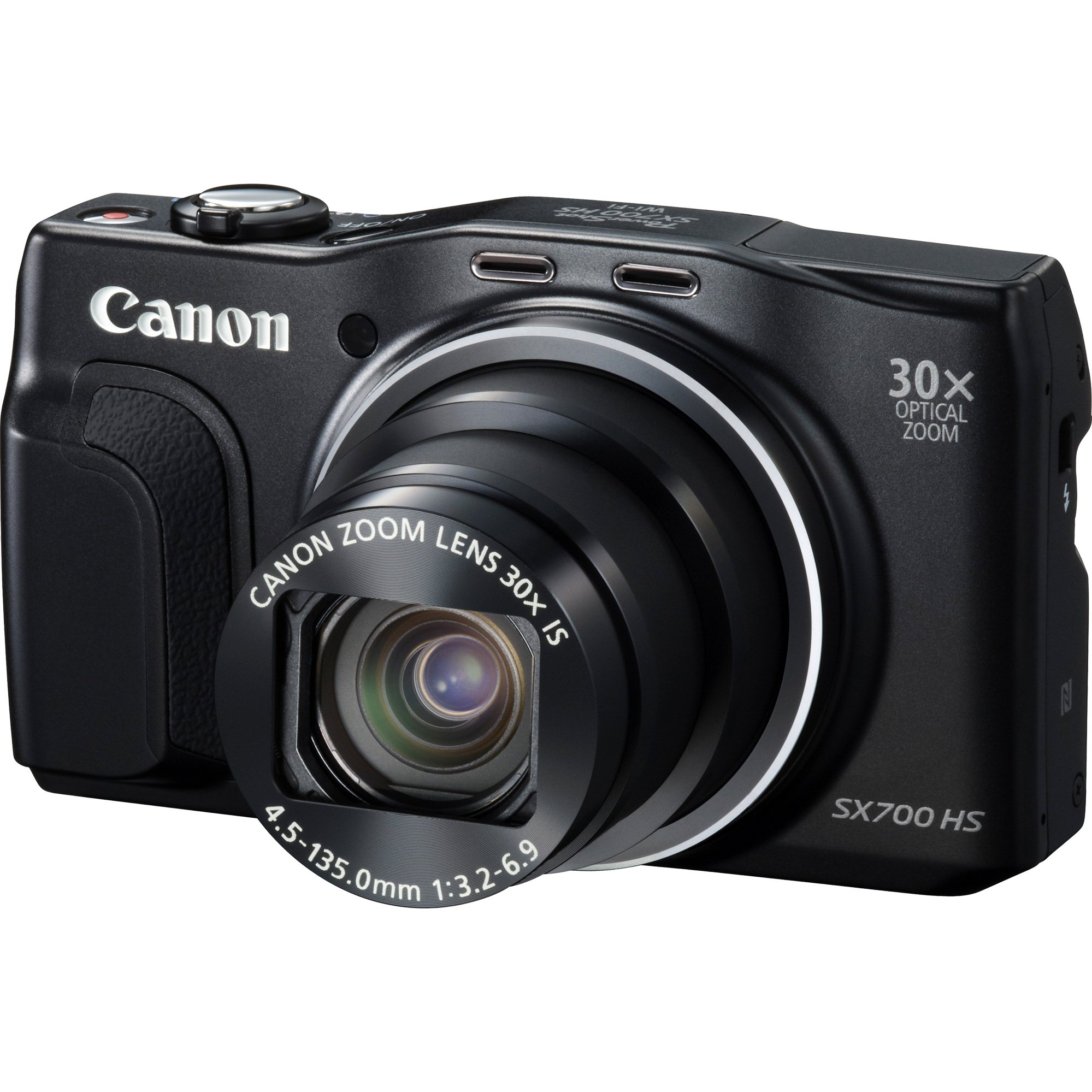 Canon PowerShot SX700 HS16.1MP 30x 充電器付き Aparat foto digital Canon PowerShot SX700 HS, 16.1MP, Black - eMAG.ro