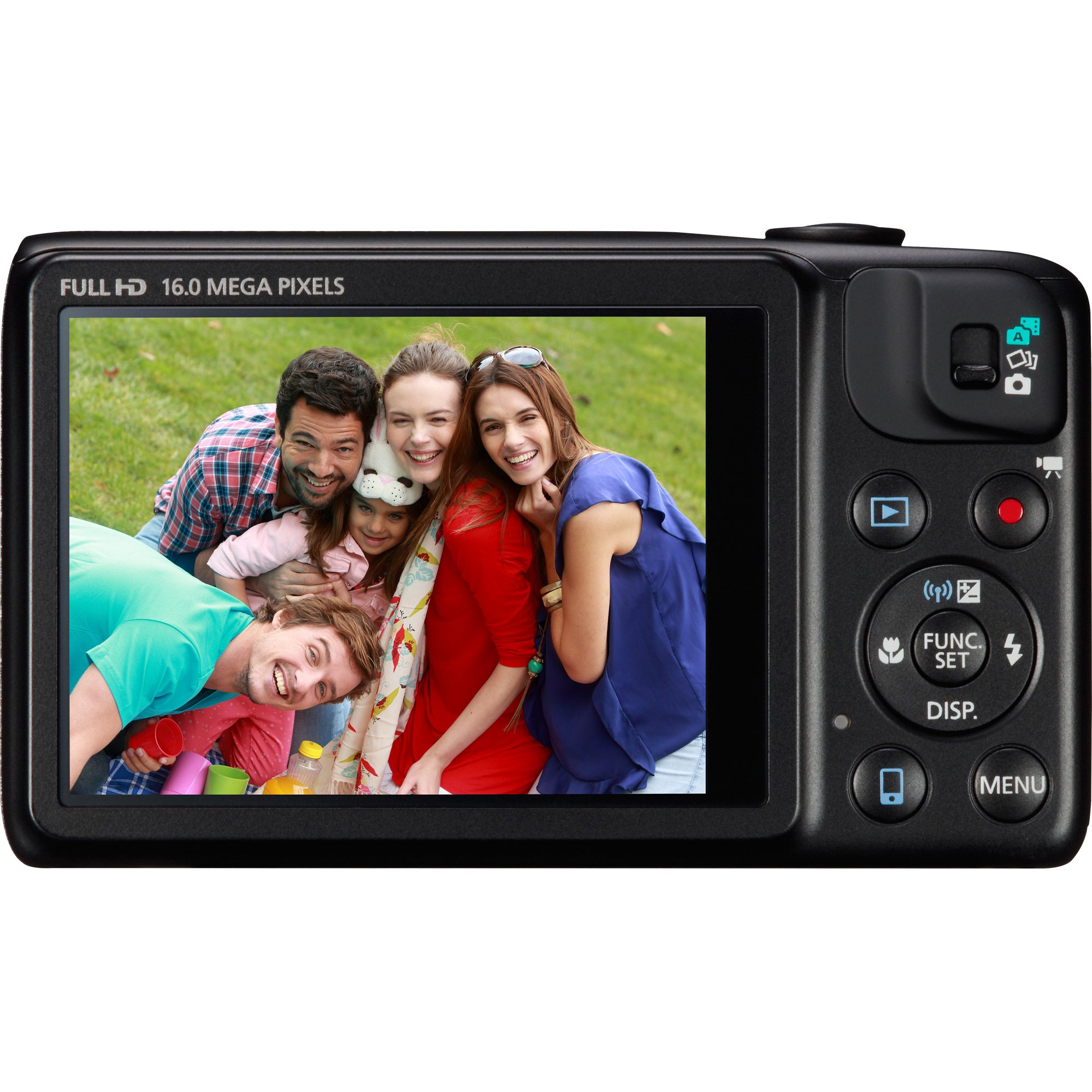 Aparat foto digital Canon PowerShot SX600 HS, 16MP, Black - eMAG.ro