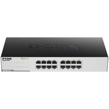Switch D-link GO-SW-16G, 16-Port 10/100/1000 Mbps Switch D-link GO-SW-16G, 16-Port 10/100/1000 Mbps