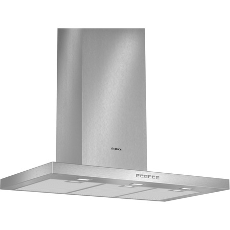 Hota incorporabila decorativa Bosch DWB097A50, Putere de absorbtie 730 mc/h, 1 Motor, 90 cm, Inox
