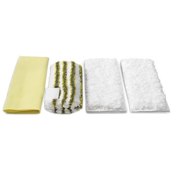 Set de lavete Karcher din microfibra pentru baie, 4 buc Set de lavete Karcher din microfibra pentru baie, 4 buc