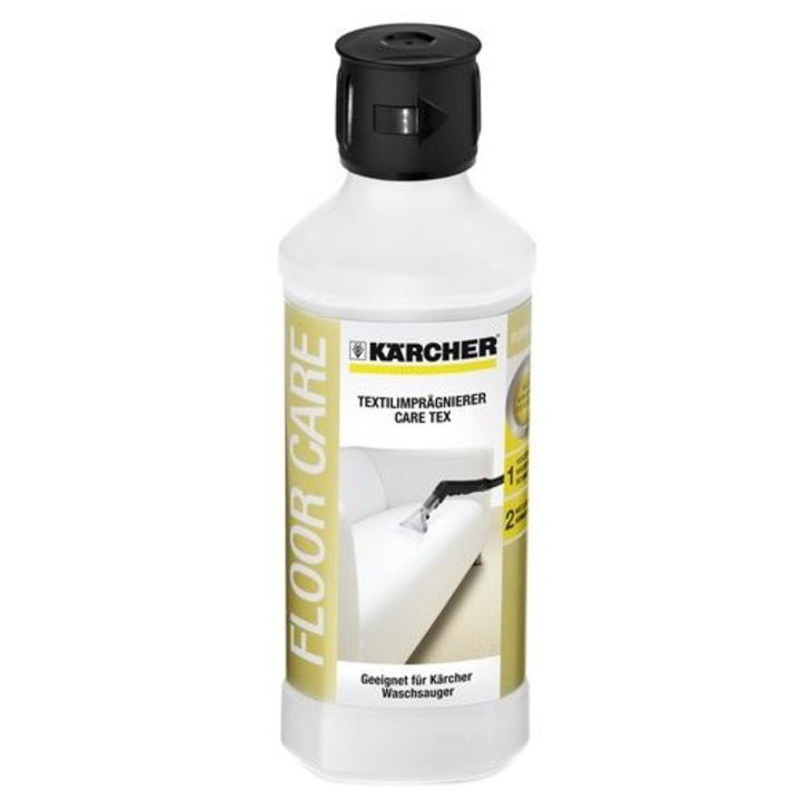 Detergent lichid Karcher Care Tex RM 762 pentru materiale textile, 500 ml