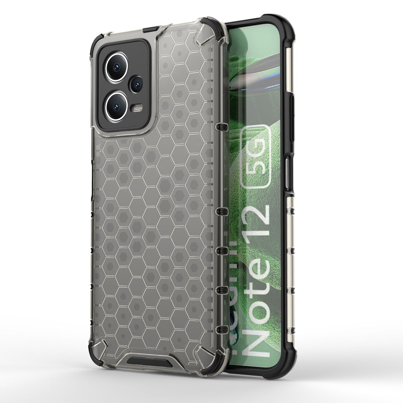 Husa Telefon, Hurtel, Pentru Xiaomi Redmi Note 12 5G/Poco X5 5G, Termoplastic, Negru