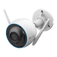 Camera de supraveghere Ezviz H3 2K Wi-Fi: Detectie miscare, Viziune nocturna color IR30m, IP67, AI pentru recunoasterea umana si vehicul, Sirena, Lumina stroboscopica, Stocare MicroSD 512 GB/Ezviz CloudPlay, Alerte si Comunicare Bidirectionala
