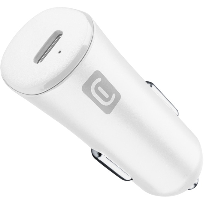 Incarcator Auto Cellularline Drive 1xUSB-C 20W, Alb