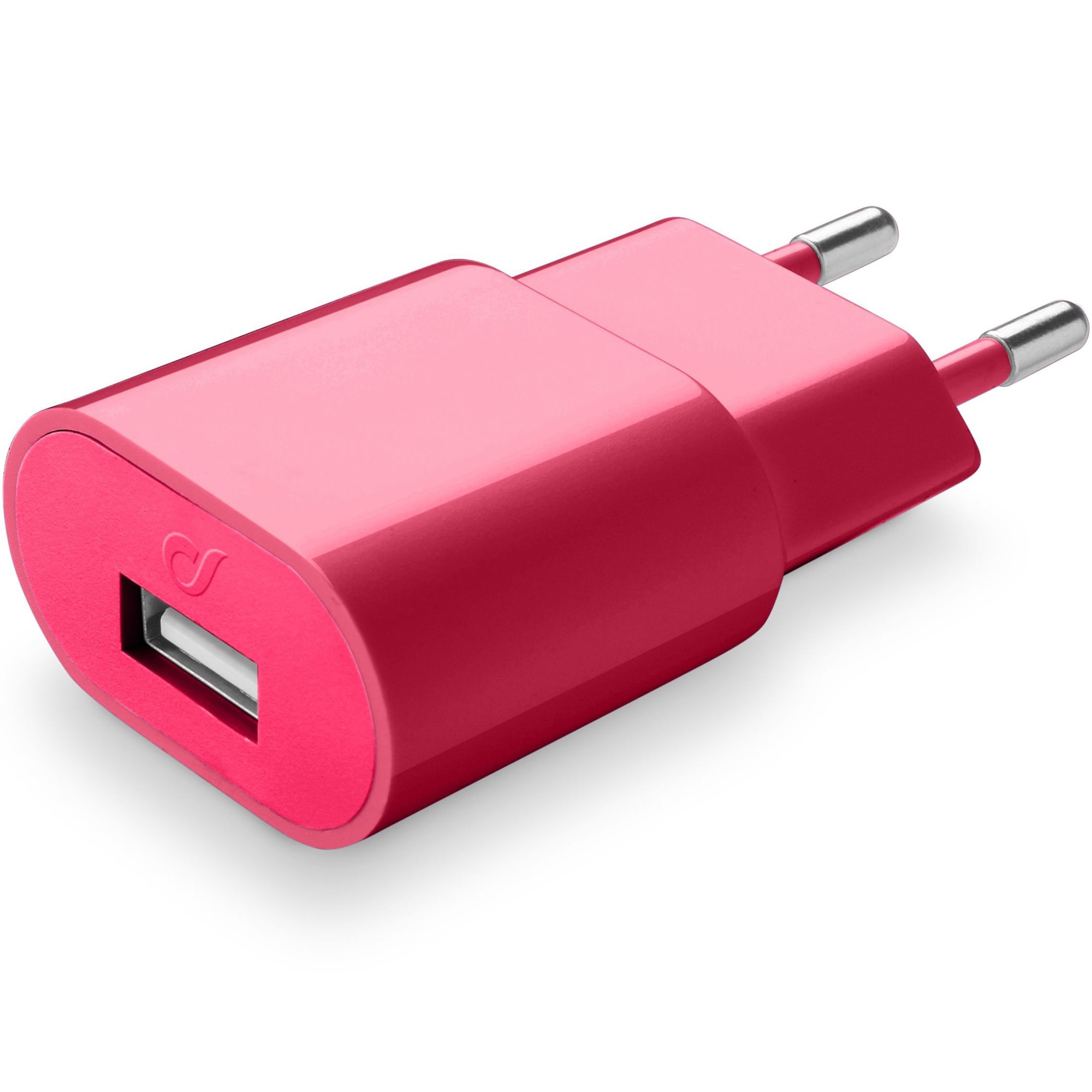 Incarcator retea Cellularline StyleColor 1XUSB 10W, Rosu