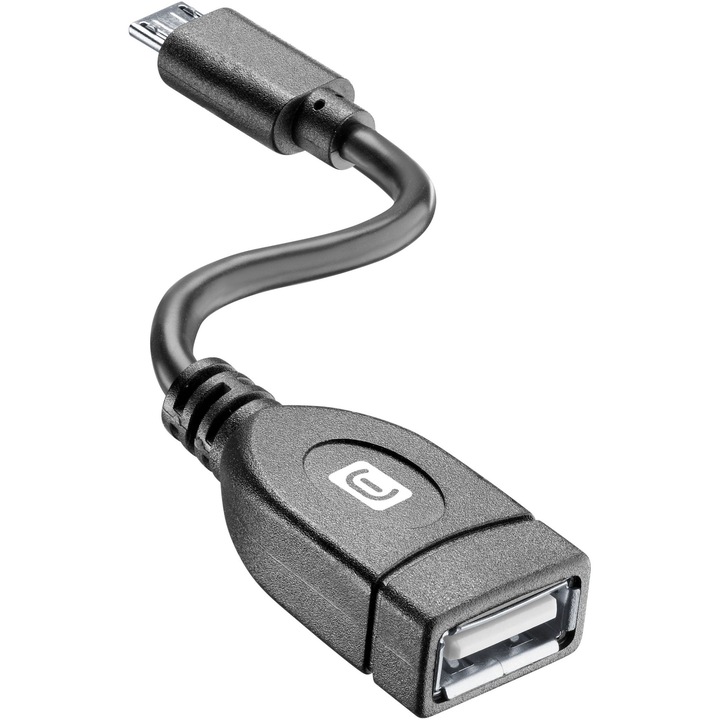 Adaptor Cellularline MICRO USB port la USB-A