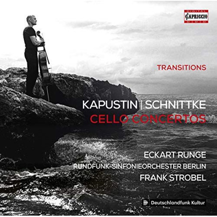 Runge & Rsberlin & Strobel: Nikolai Kapustin / Alfred Schnittke: Transitions - Cello Concertos [CD]