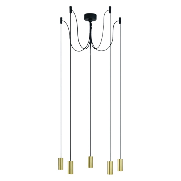Pendul cu 5 Brate, E27, 5x20W, IP20, Diametru 42 x 95 mm