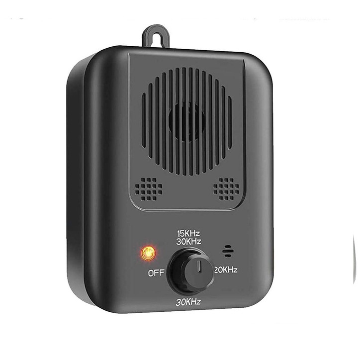 Уред против лай за кучета Sunmostar Черен