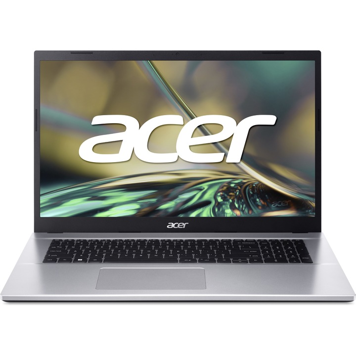Лаптоп Acer Aspire 3 A317-54-36JN с Intel Core i3-1215U (0.9/4.4GHz, 10M), 16 GB, 512GB M.2 NVMe SSD, Intel UHD Graphics, Windows 11 Pro ESD, Сребрист