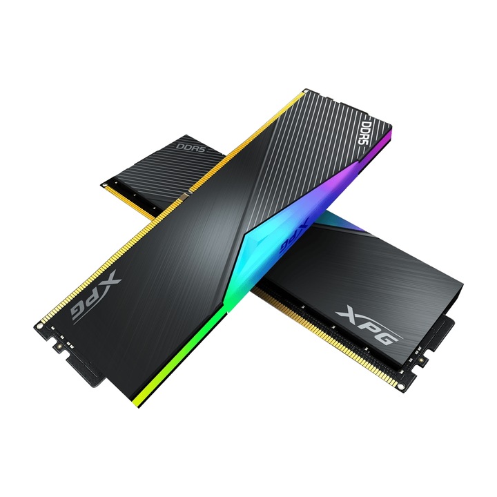 Оперативна памет Adata XPG LANCER RGB 16GB (2x8GB) DDR5 6000MHz, 1.35V, Black AX5U6000C3016G-DCLARBK
