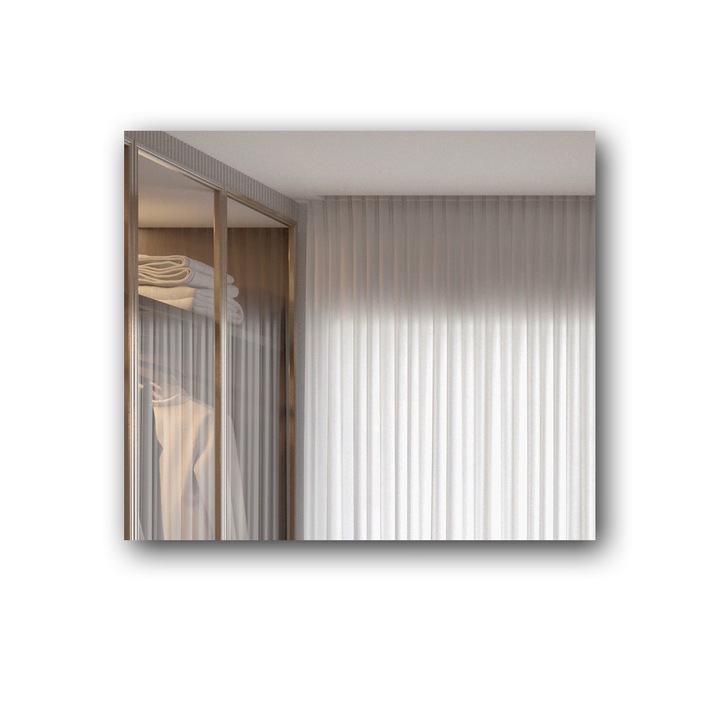 Oglinda baie, Artforma, 100x50 cm, de perete